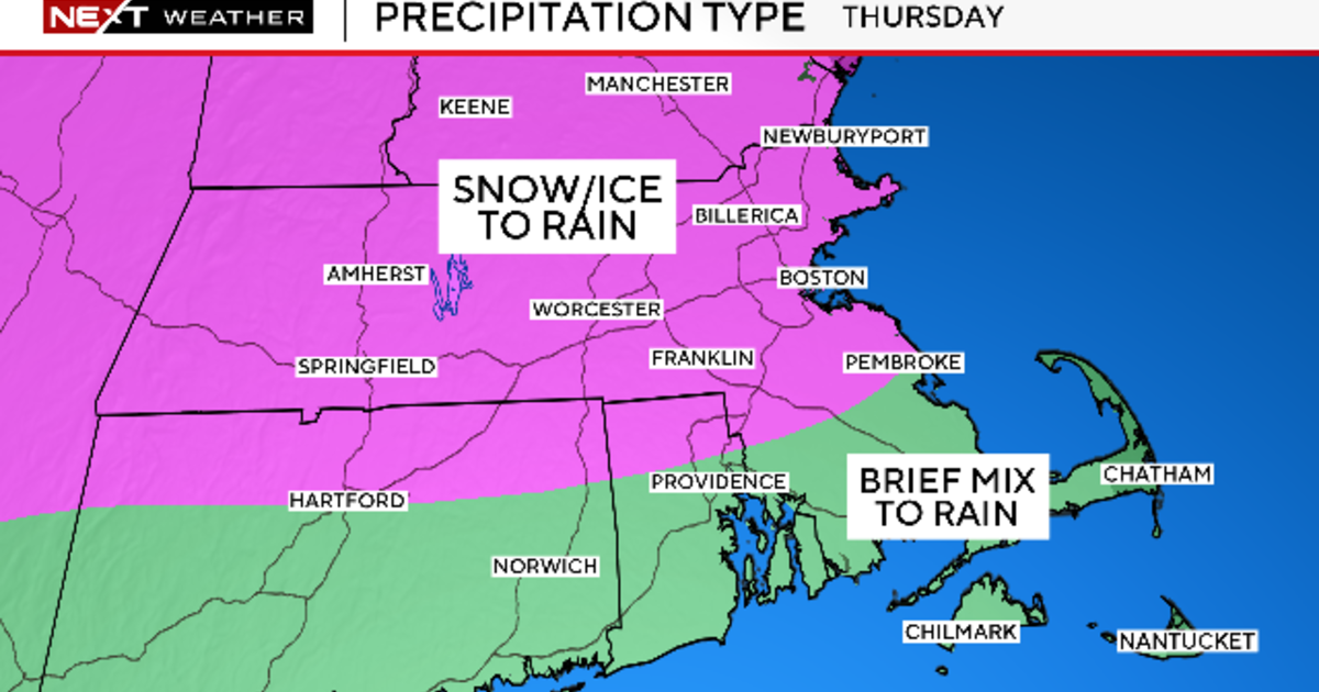 Kitchen sink storm on Thursday will bring rain, snow and ice to Massachusetts