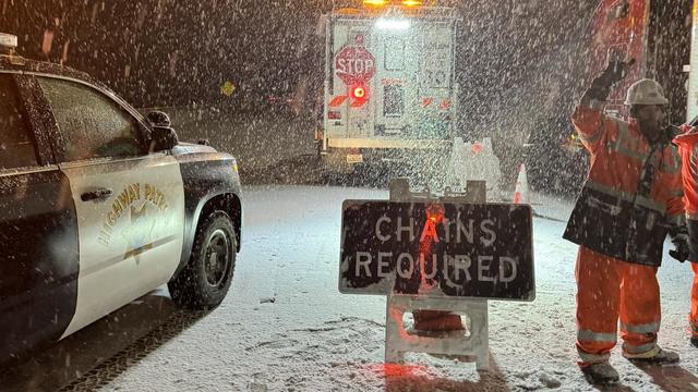 Donner Pass snow 