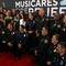 Stars shine at Grammy Awards as first responders battling wildfires are recognized