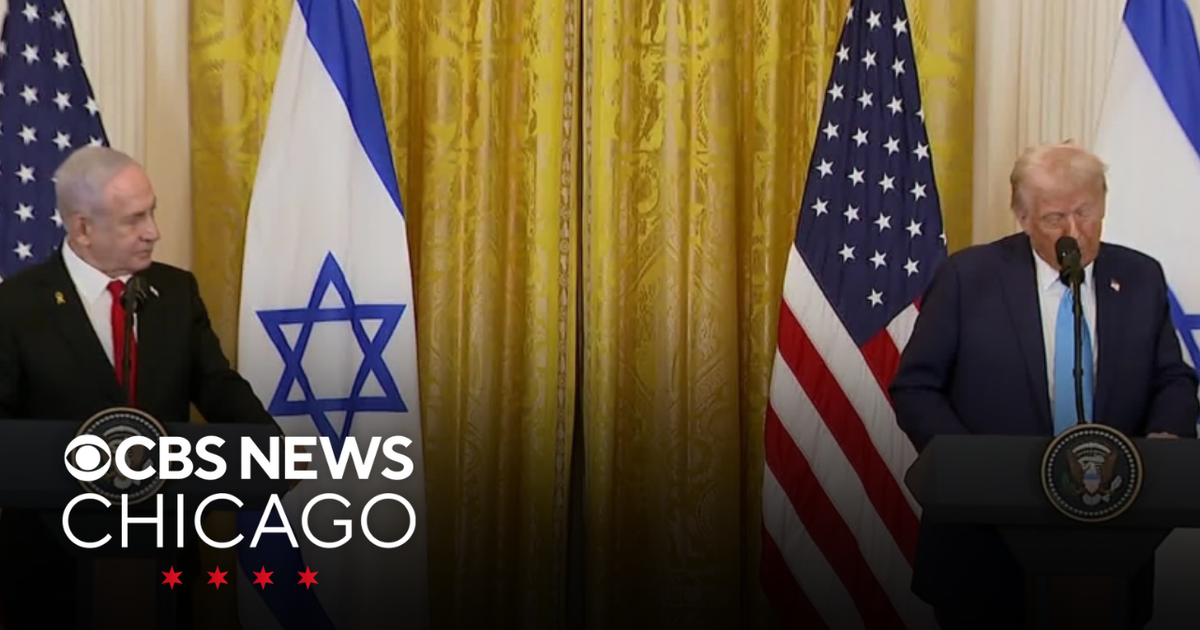 President Trump says U.S. will "take over the Gaza Strip" - CBS Chicago