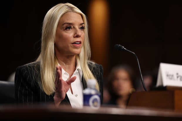 Attorney General Pam Bondi testifies at Senate hearing on oversight of DOJ