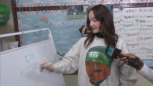 Second-grade teacher Amber Kiley 