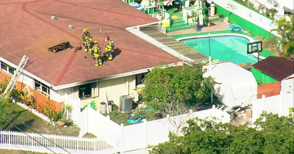 Fort Lauderdale home damaged by fire that killed one dog