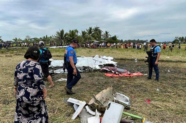 Philippine US plane crash 