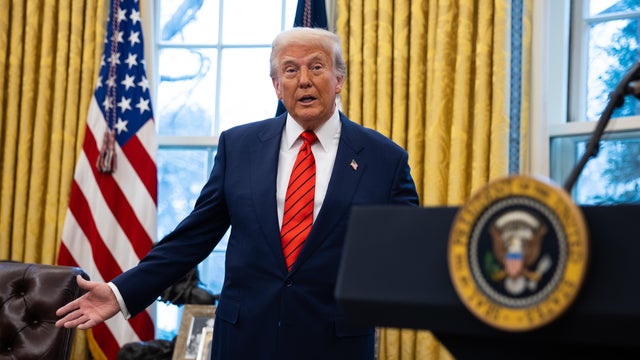 President Trump in the Oval Offic