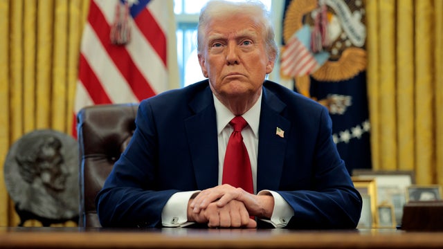 President Trump Announces Aviation Safety Executive Orders In The Oval Office Of White House