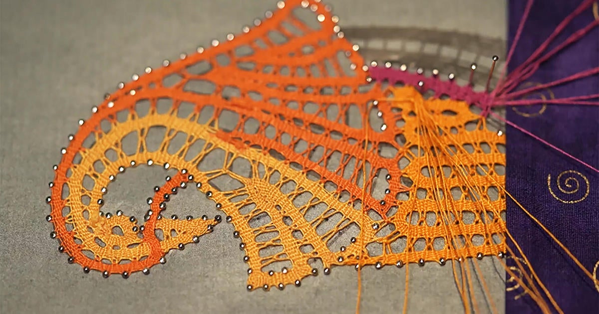 Weaving a fascination for lace