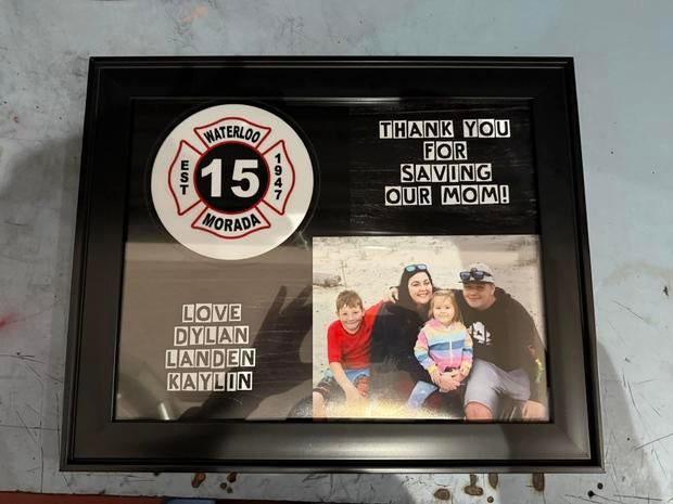 Family Thanks Waterloo Morada Fire District 