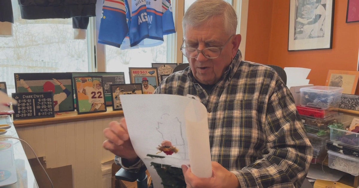 Legendary goalie coach now embroidering iconic Boston sports moments