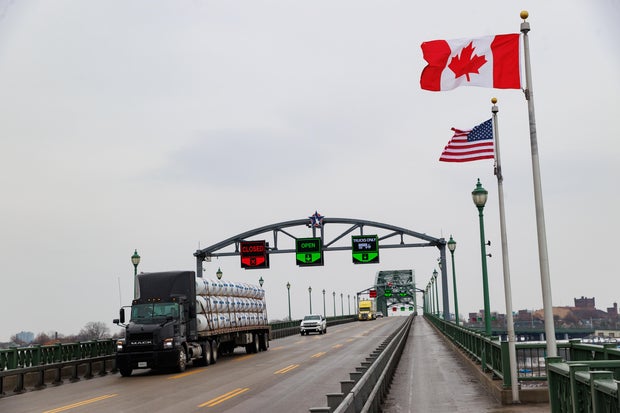 Commercial Traffic As Trade War Begins With Top Trade Partners 