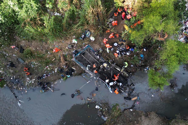 Guatemala Bus Crash 