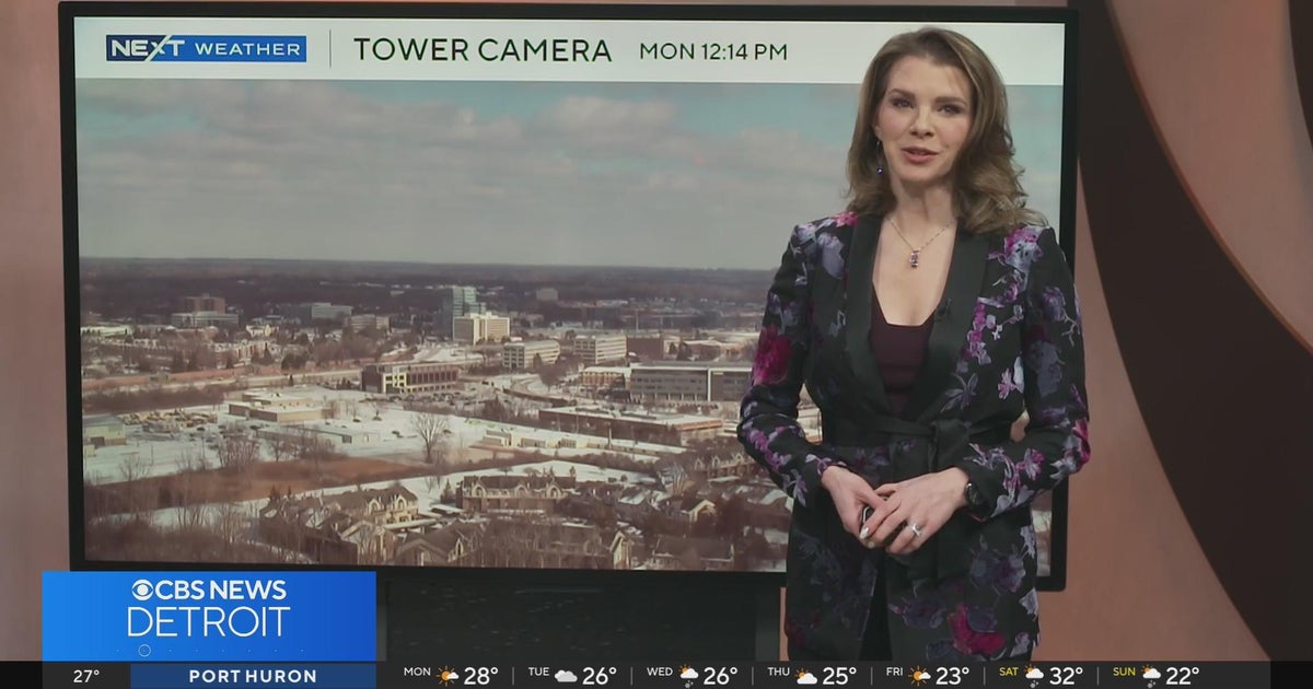 Some sun today, but snow on the way - CBS Detroit