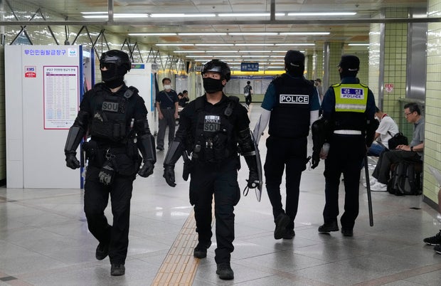 South Korea Stabbing