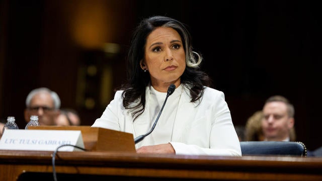 Tulsi Gabbard, nominee to be director of national intelligence, testifies in front of the Senate Intelligence in Washington, DC, United States on January 30, 2025. 