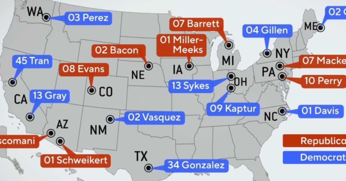 Where the 2026 House map stands for Democrats