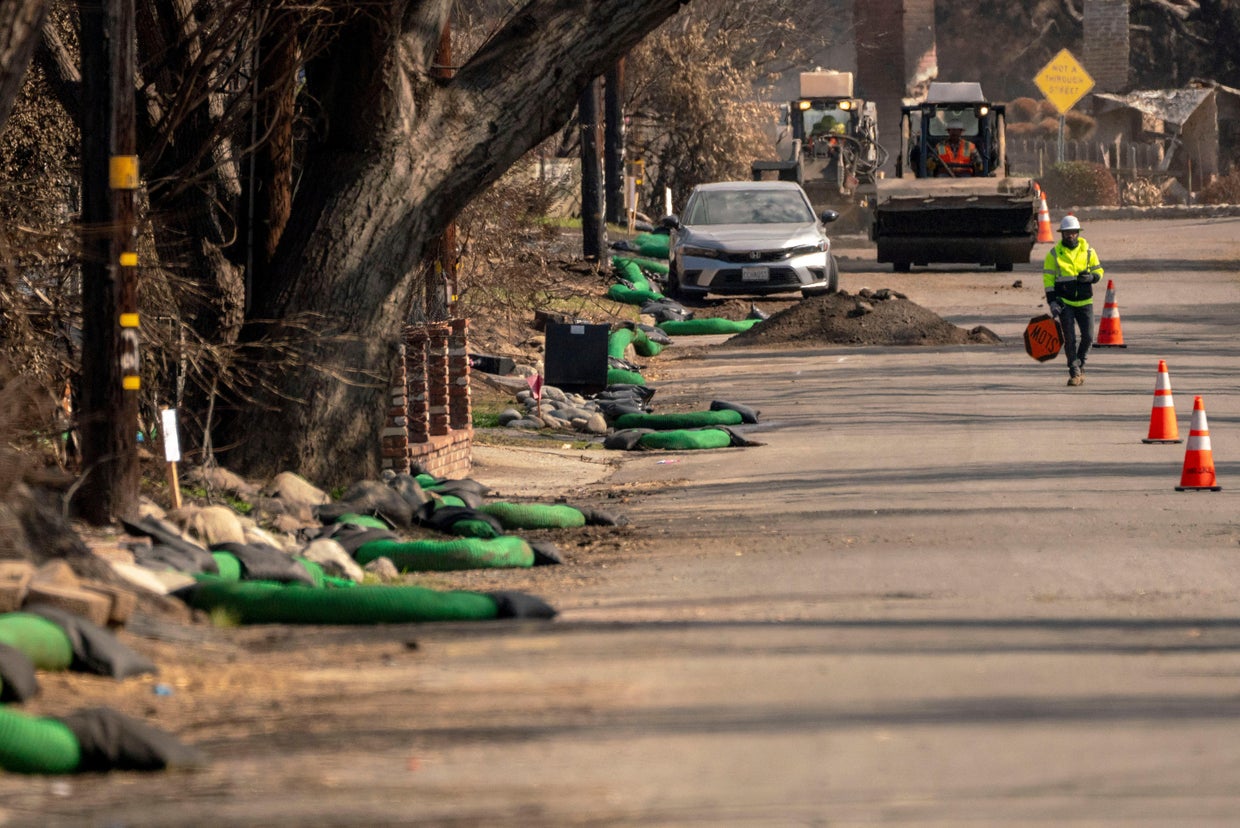 LA County officials warn of potential evacuation warnings in burn scar ...