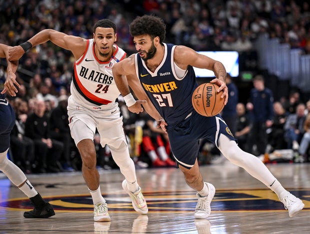 DENVER NUGGETS VS PORTALND TRAIL BLAZERS, NBA 