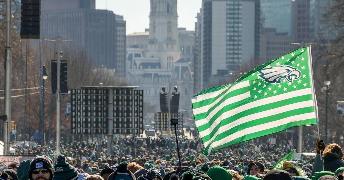 Eagles Super Bowl parade underway in Philadelphia