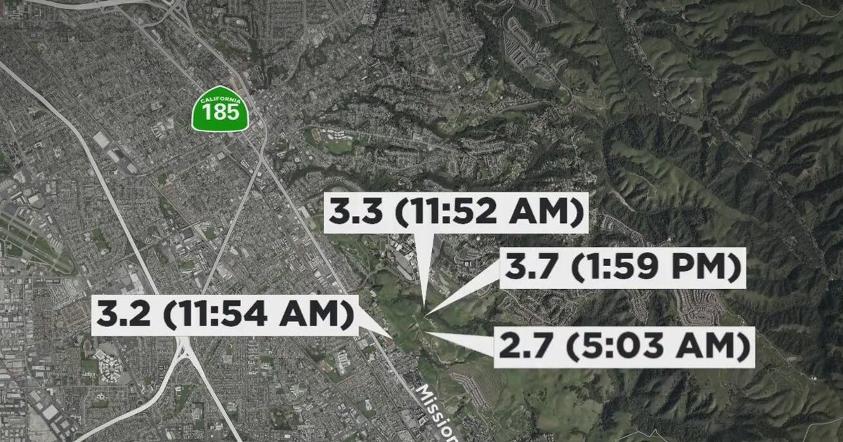 Multiple small earthquakes near Hayward rattle East Bay residents