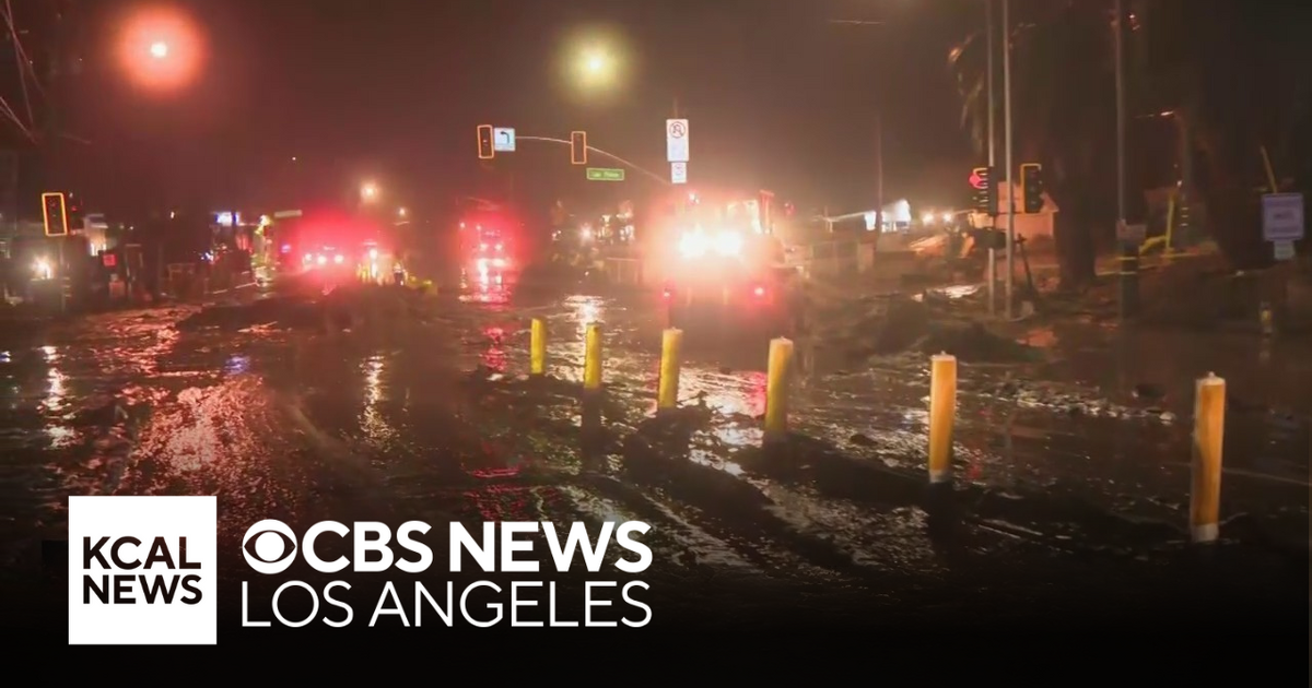 California storms cause flooding, mudslides, road closures