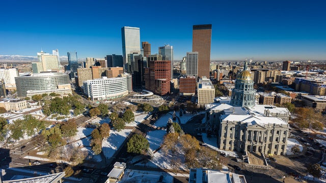 Denver Mayor Mike Johnston announced goals for city 