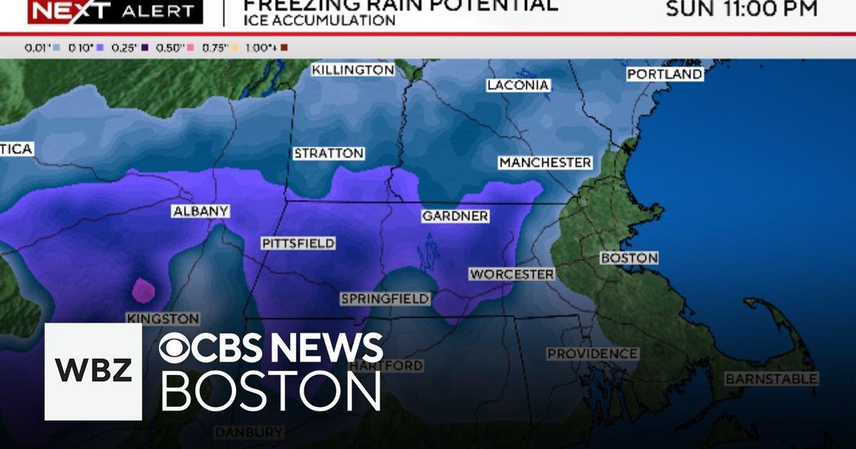 Weekend snow storm forecast calls for significant icing in parts of New ...