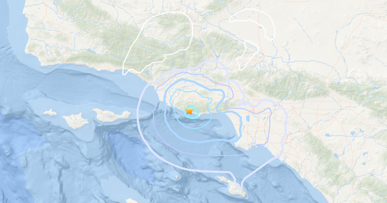 Pair of 3.5+ magnitude earthquakes strike near Malibu