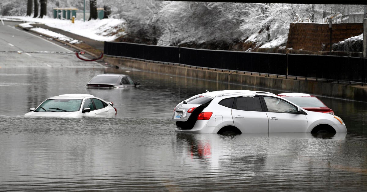 At least 10 dead as Eastern U.S. endures flooding with snow and frigid