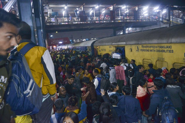 Death toll from New Delhi rail station stampede rises to 18