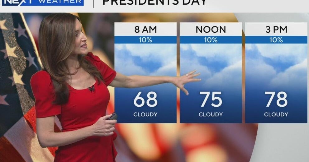 South Florida Weather for Monday 2/17/2025 5AM - CBS Miami