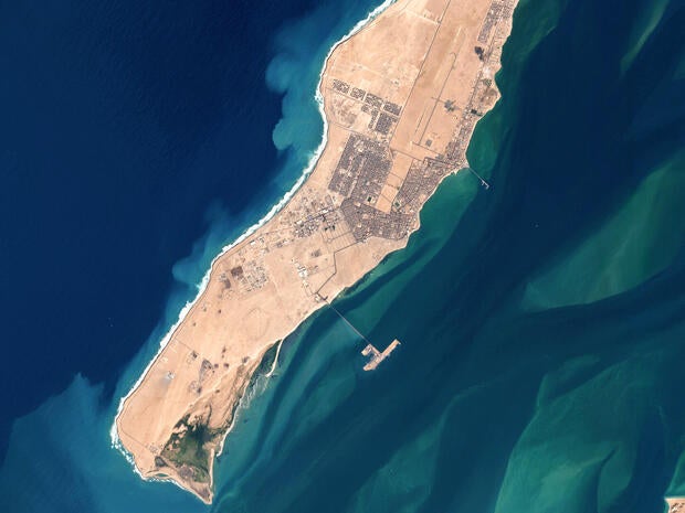 Satellite Imagery of Dakhla in Morocco 