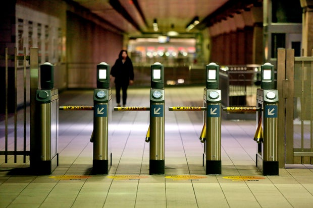 The free ride is over for riders of the Metro Red and Purple subway lines beginning Wednesday June 