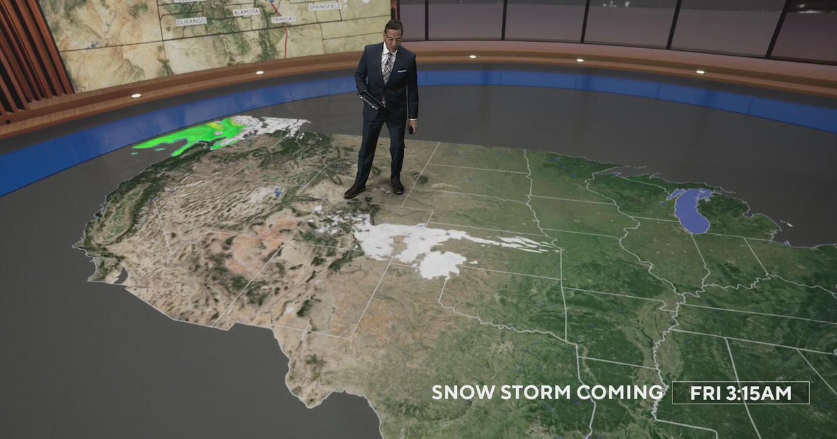 Another blast of snow before the weekend - CBS Colorado