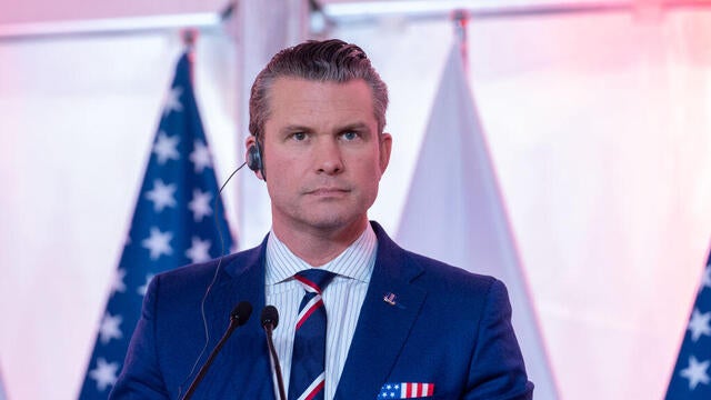 Secretary of Defense Pete Hegseth 