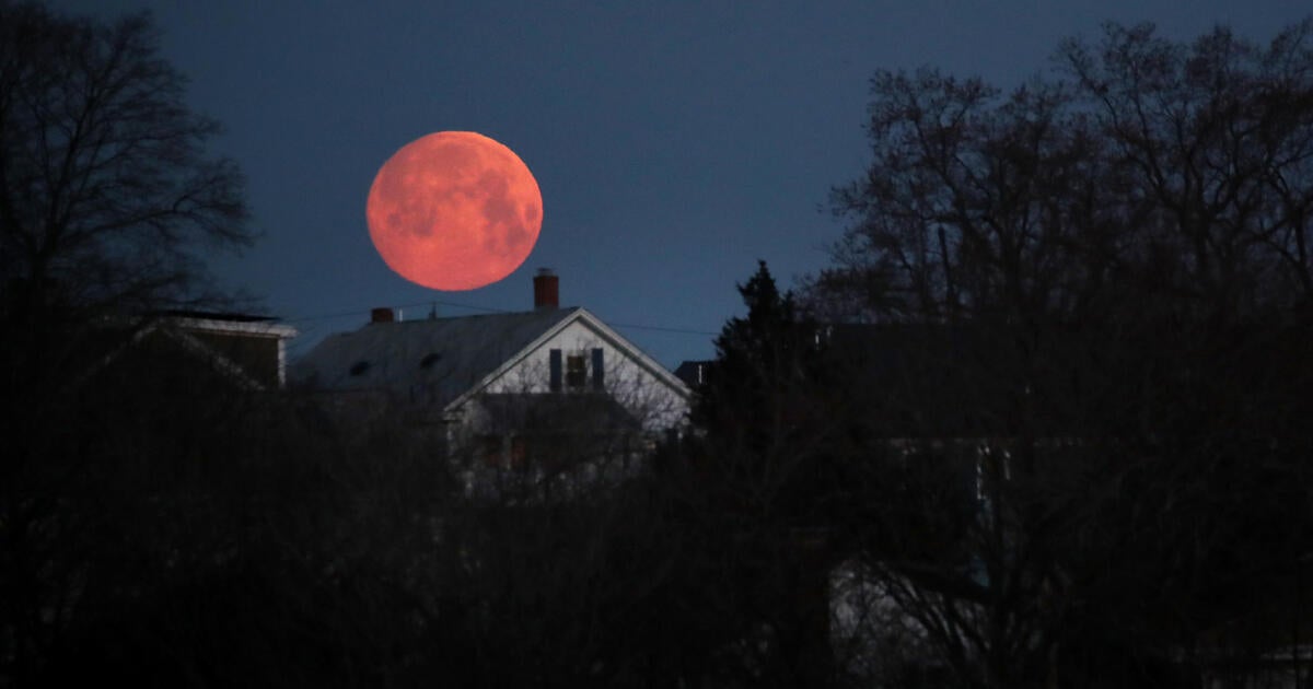 What to know about March's full "Blood Worm Moon," a total lunar eclipse