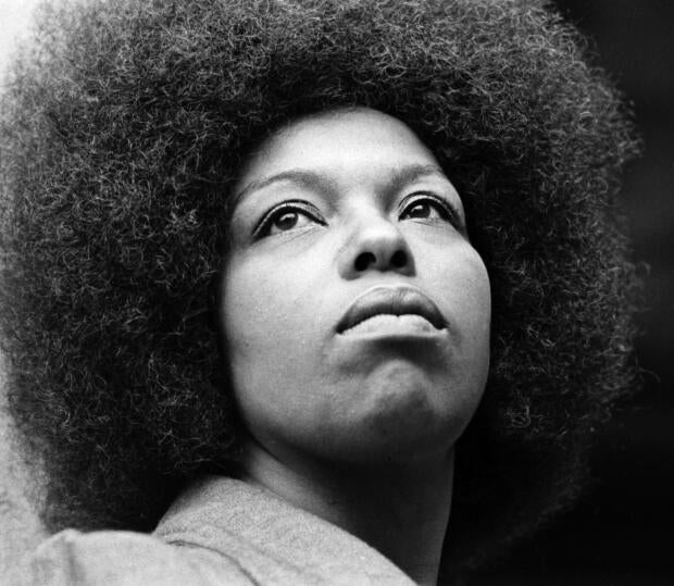 Roberta Flack is seen in a photograph taken in June 1971. 