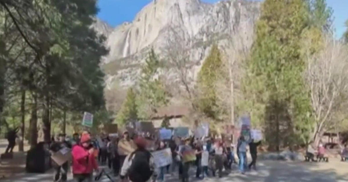 Protests hit Yosemite over national park layoffs