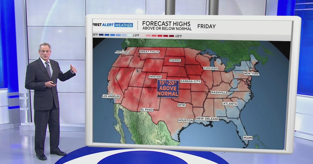 Pleasant week with highs in the 70s ahead for North Texas - CBS Texas
