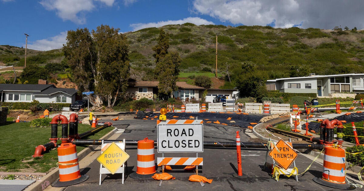 As California community slowly slides toward ocean, not all homeowners want to leave