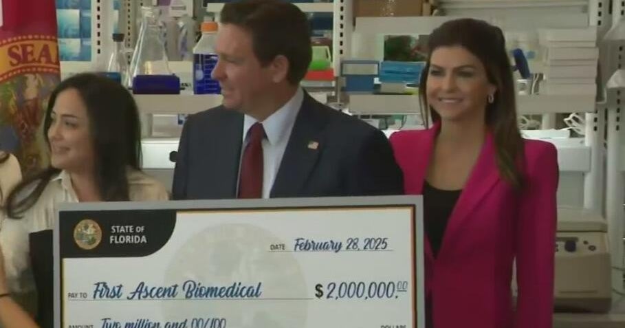 Gov. DeSantis announces  million grant for cancer research at FIU