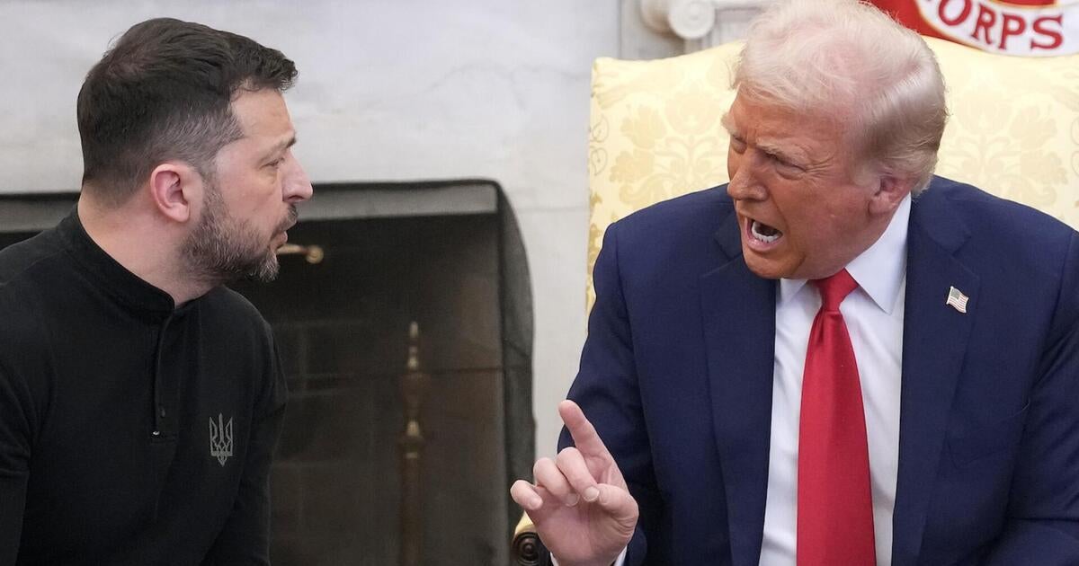 White House reacts to shocking Trump-Zelenskyy meeting