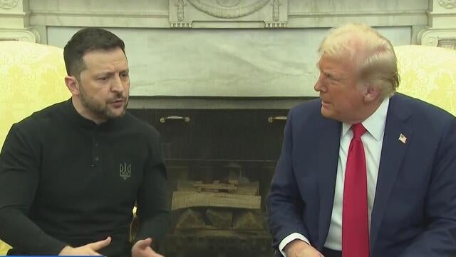 Zelensky, Trump 