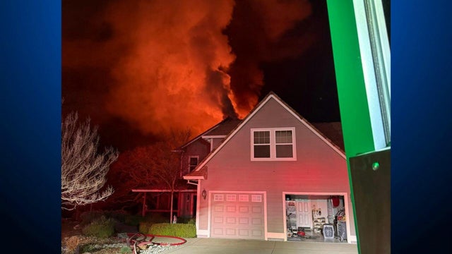 Shingle Springs House Fire