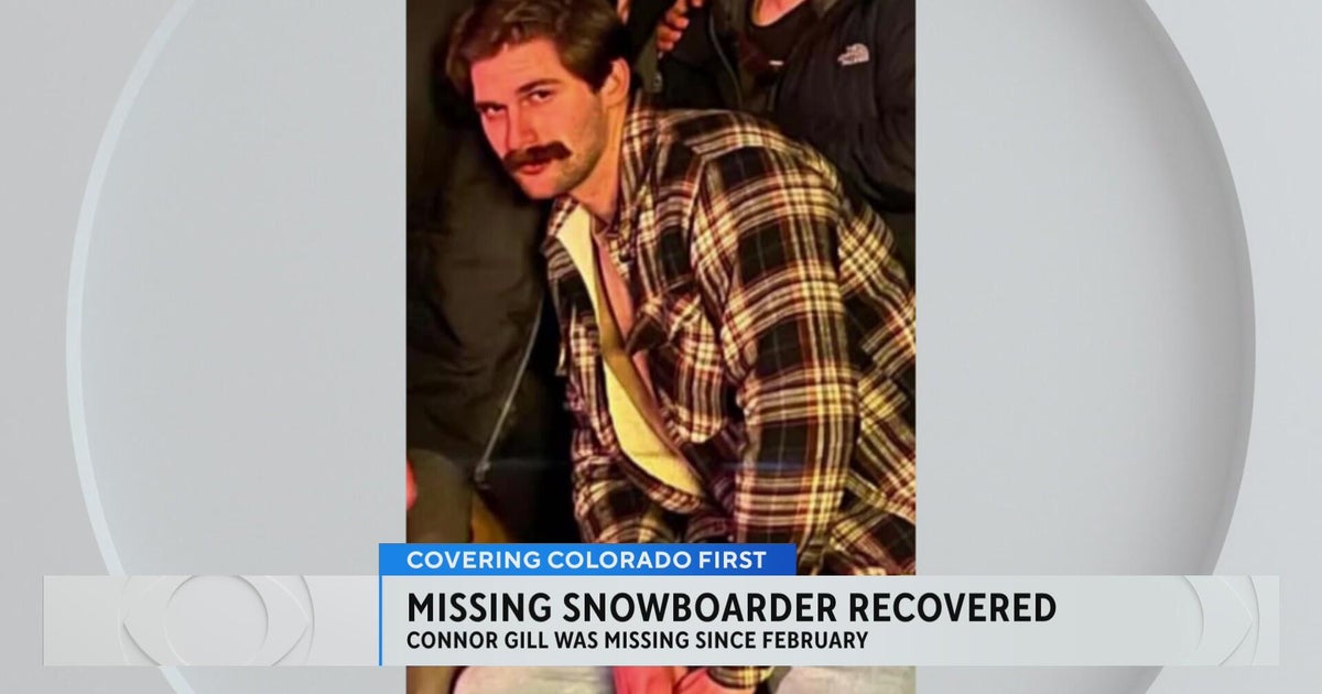 Body of missing Colorado snowboarder Connor Gill found in Vail - CBS