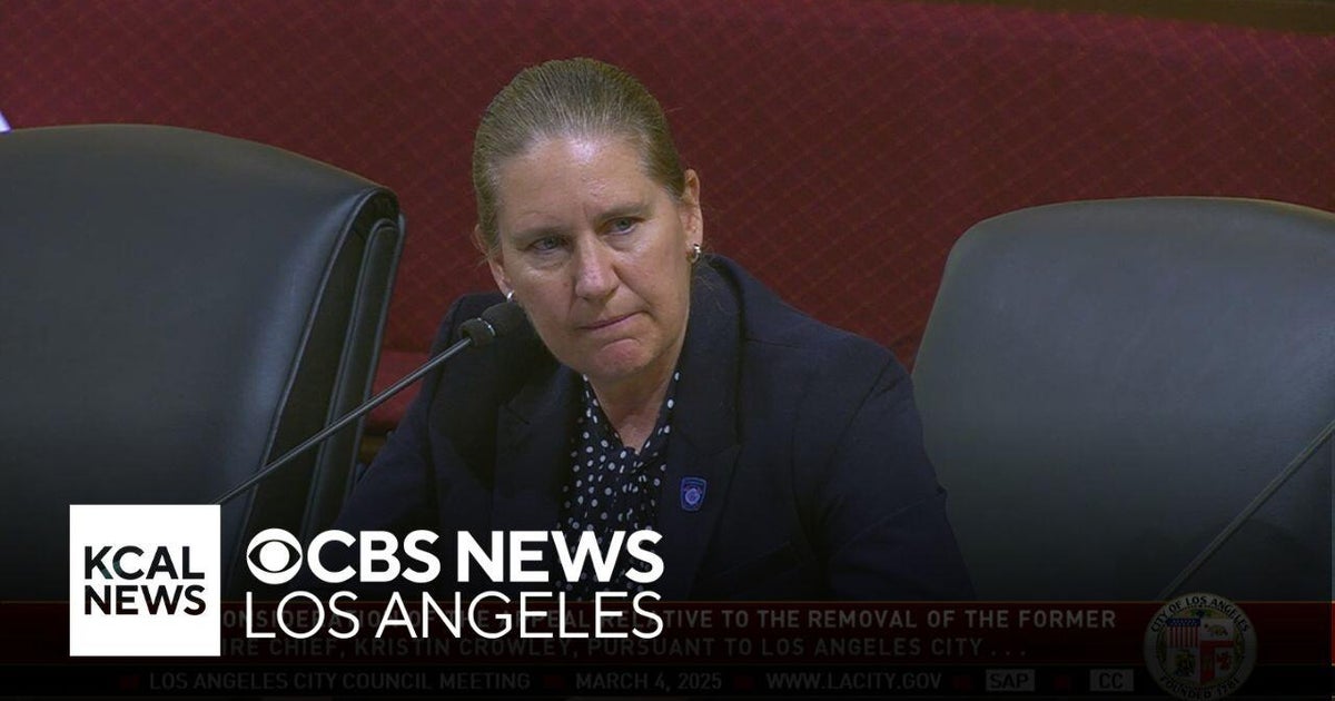 Former Fire Chief Kristin Crowley appeals removal to LA City Council ...