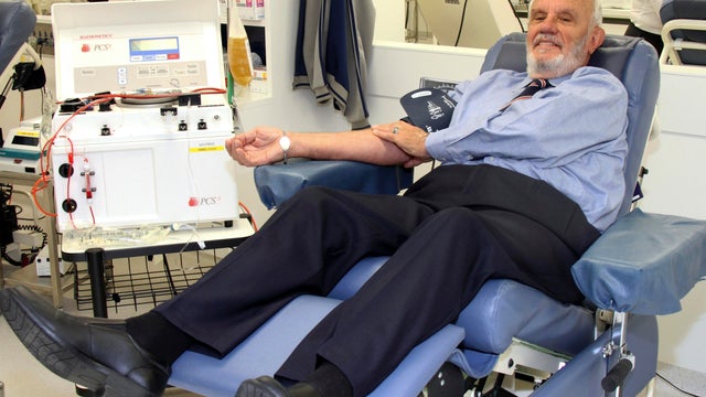Australia Obit Blood Doner