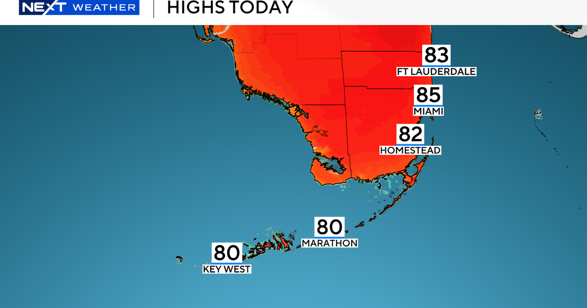 Warm and windy Wednesday ahead as quick showers move across South Florida Warm and windy Wednesday ahead as quick showers move across South Florida