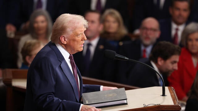 Donald Trump Delivers Joint Address To Congress 