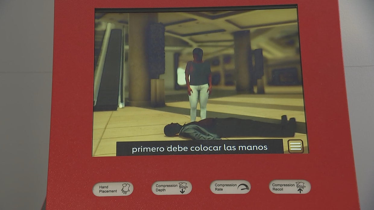 New Spanish speaking Hands-Only CPR Kiosk