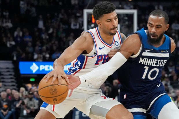 76ers Timberwolves Basketball